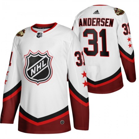 Carolina Hurricanes Frederik Andersen 31 2022 NHL All-Star Weiß Trikot Authentic - Herren Carolina Hurricanes Frederik Andersen 31 2022 NHL All-Star Weiß Trikot Authentic - Herren